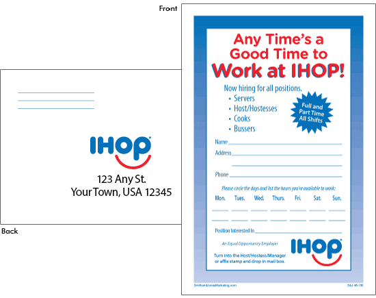 Interest Card with Store Address [2-Sided]