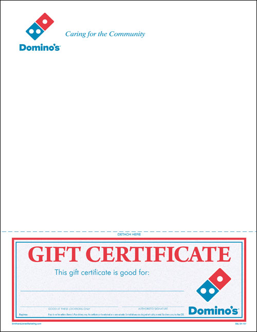 Letter with Promotional Gift Certificate - Click Image to Close