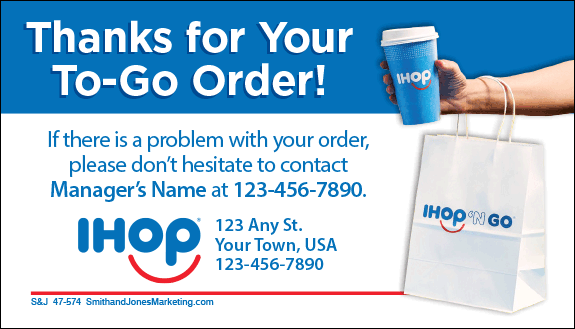 To-Go Order Problem BCS Card