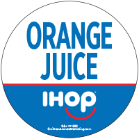 Orange Juice Sticker Orange Juice Sticker