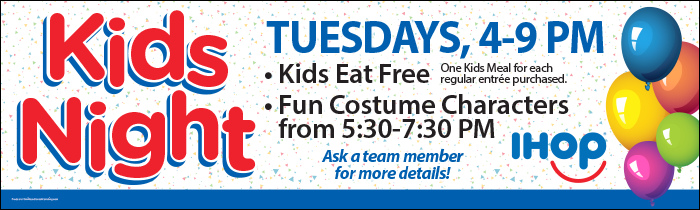 "Kids Night" Banner - Click Image to Close