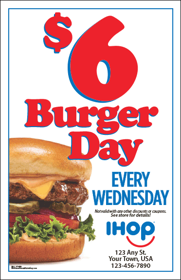 Burger Day Flyer - Click Image to Close