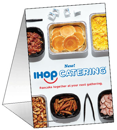 IHOP Catering Table Tent - Click Image to Close