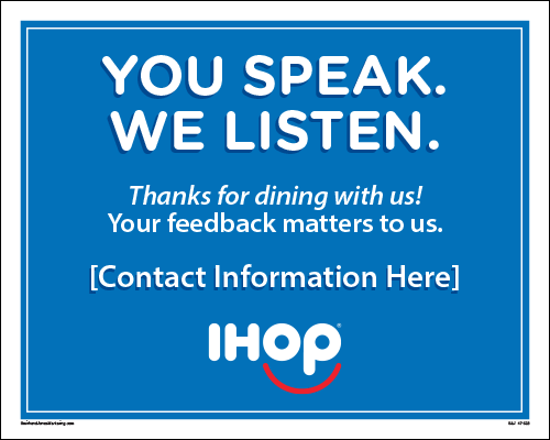 Feedback Window Cling - Click Image to Close